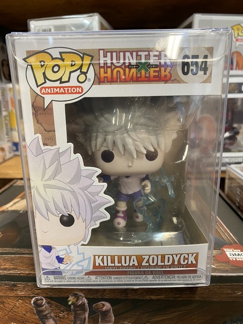 Funko POP Killua Zoldyck Hunter X Hunter On Hand Ship Fast Today .70mm Protector | eBay
