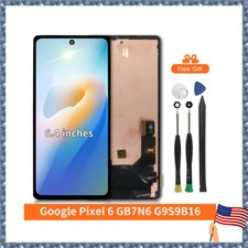 For Google Pixel 6 GB7N6 OLED Display LCD Touch Screen Digitizer Frame Replace
