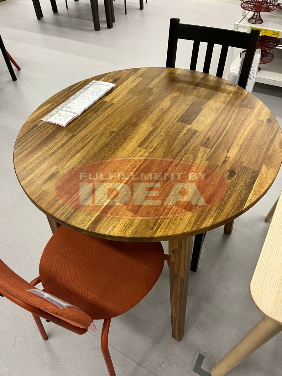 Brand New IKEA NACKANAS Table Acacia 80 cm (31 1/2