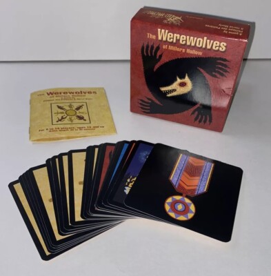The Werewolves Of Millers Hollow Social Deduction Game Complete
