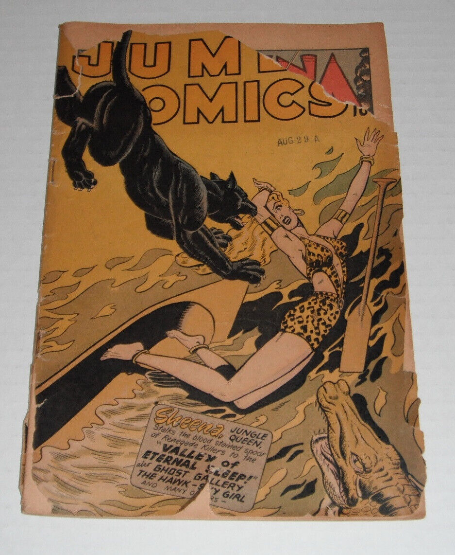 Jumbo Comics  # 104 ...Fair-Good... 1.5 grade.....1947 comic--good girl art--re