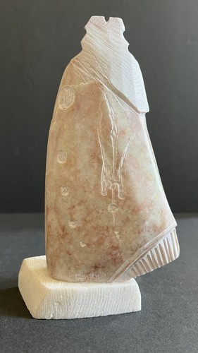 NAVAJO Native American Alabaster Sculpture by Odell Yazzie - SIGNED - Picture 6 of 11