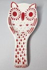 Owl Shaped Spoon Rest HOME Essentials Red