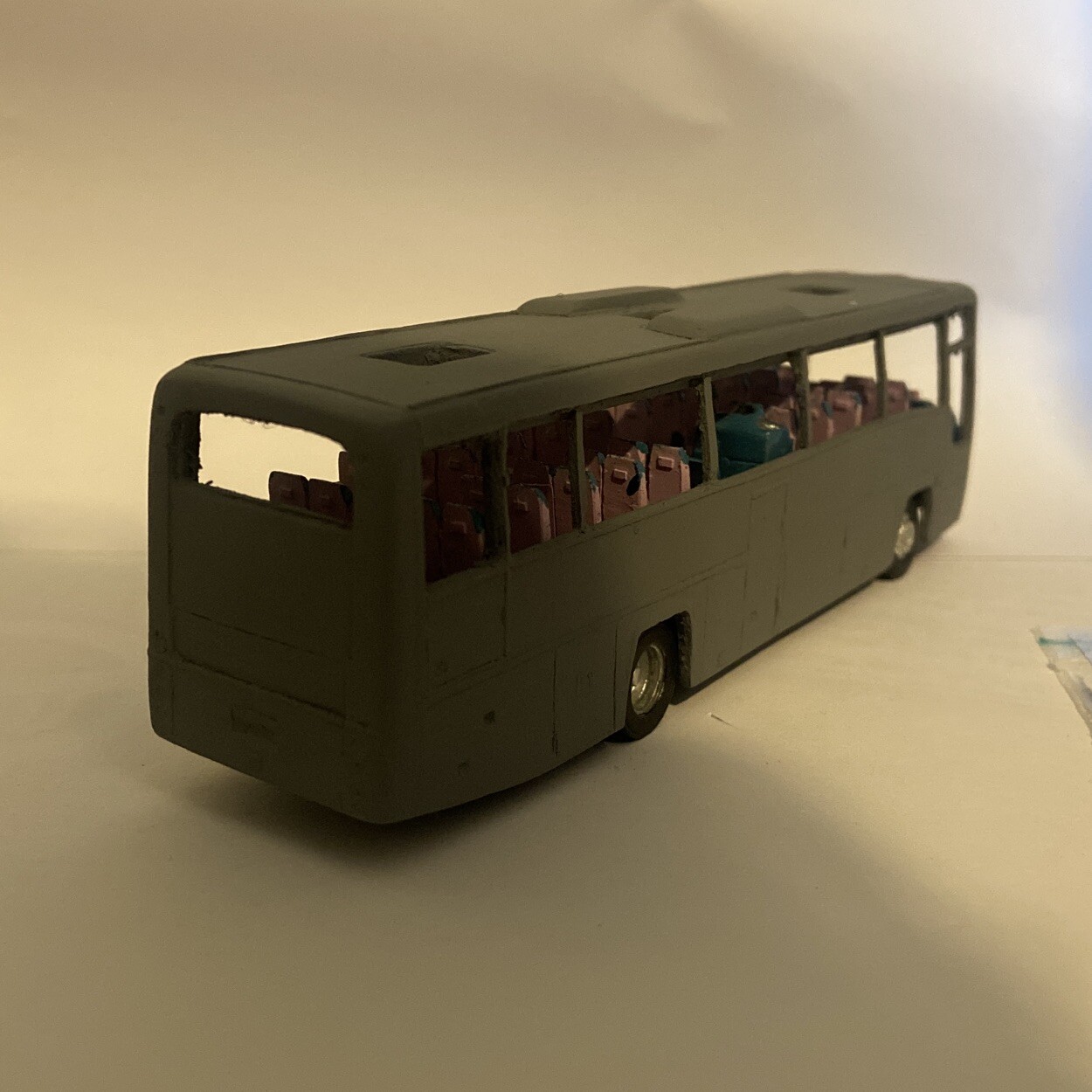 1.76 resin model bus kits eBay