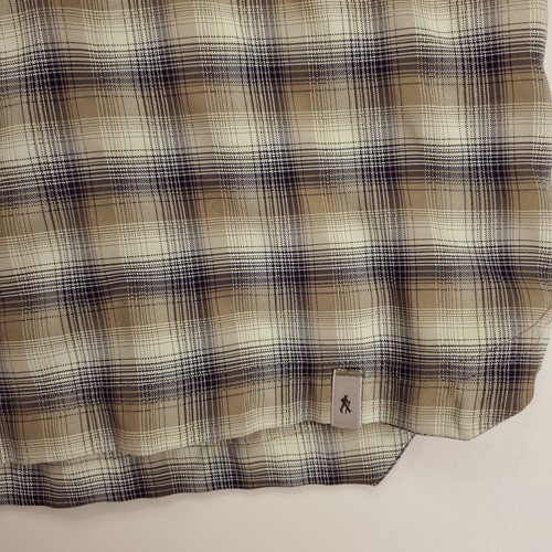 Royal Robbins gefüttertes Hemd mit Knopfleiste Herren XL grün kariert Outdoor Reise - Bild 3 von 10
