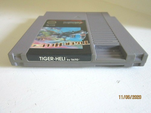 Tiger-Heli (Nintendo Entertainment System, 1987) Game & Manual - Picture 4 of 4