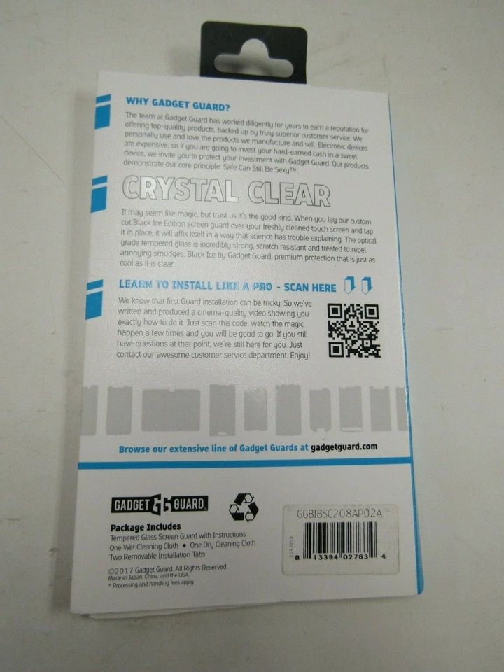 GADGET GUARD GLASS SCREEN PROTECTOR, IPHONE 8+, PLEASE READ!! 7859 - Image 2 of 4