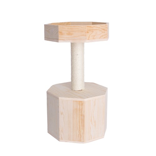Armarkat Premium Scots Pine, real wood Cat Tree, 29" Tall Model S2906 - Picture 9 of 9