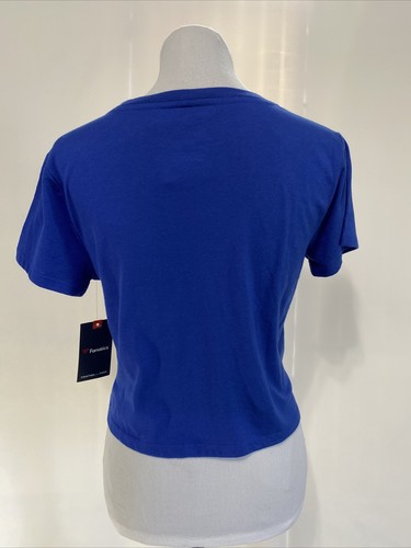 Fanatics Women’s Medium Blue Florida Gators Short Sleeve Crop Slub T-Shirt - Picture 7 of 12
