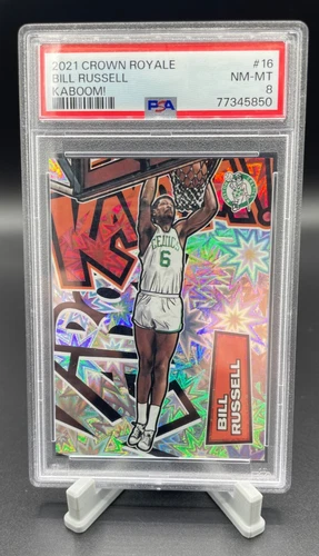 2021 Crown Royale - Bill Russell KABOOM - PSA 8 - Celtics/NBA LEGEND 🏀🍀🏀🍀