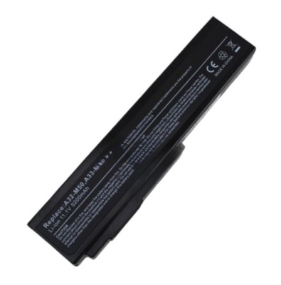 NEW 6 Cell Laptop 5200mAh Battery for Asus A32-M50 A33-M50 A32-N61 A32-X64 Black