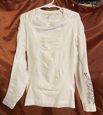 Zoot Women s CompressRx Active LS Top White Size 0 - NWOT