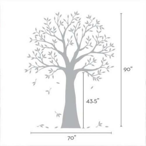 Narrow Family Tree Wall Decal - Wall Decal - Picture 3 of 10