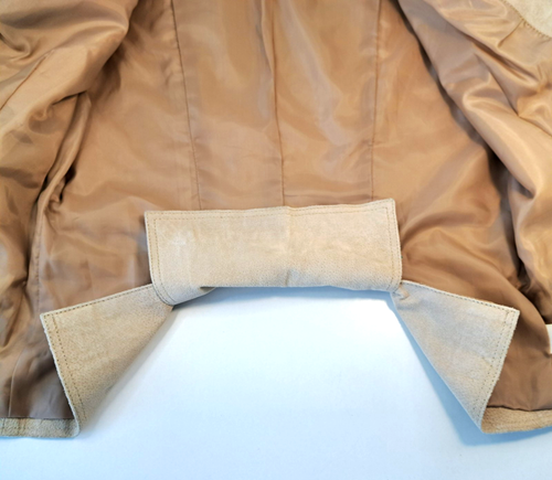 St Johns Bay 100% Wildleder Leder Blazer Jacke Damen M Western Klassiker - Bild 11 von 16
