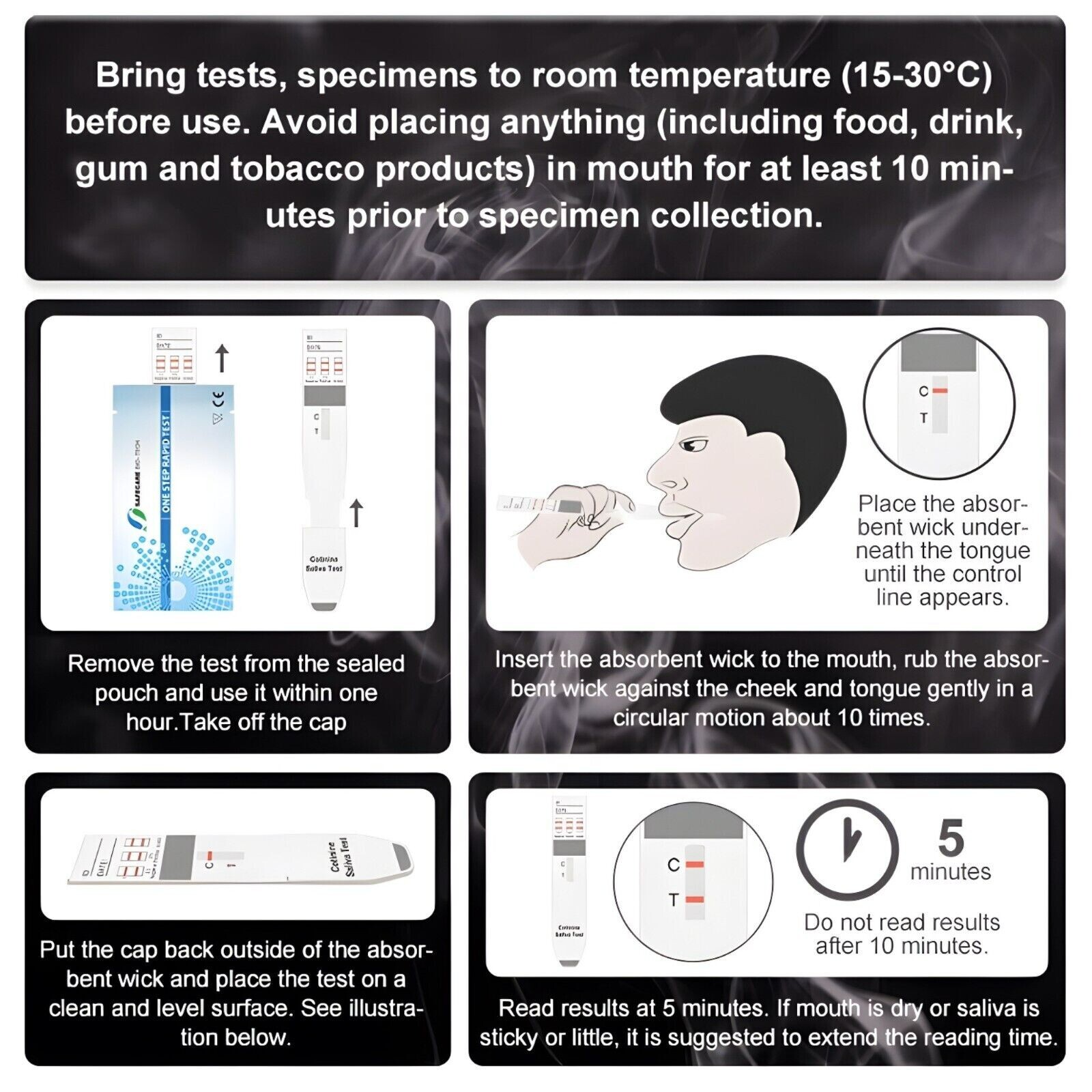 5 x Saliva Drug Test Kits THC THC Saliva Oral Drug Test Kit Fast, Accur eBay