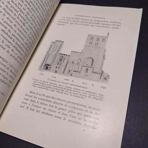 La Cathedrale De Toulouse by Raymond Key -Paperback 1929 -Illustrated Ex library - Picture 12 of 14