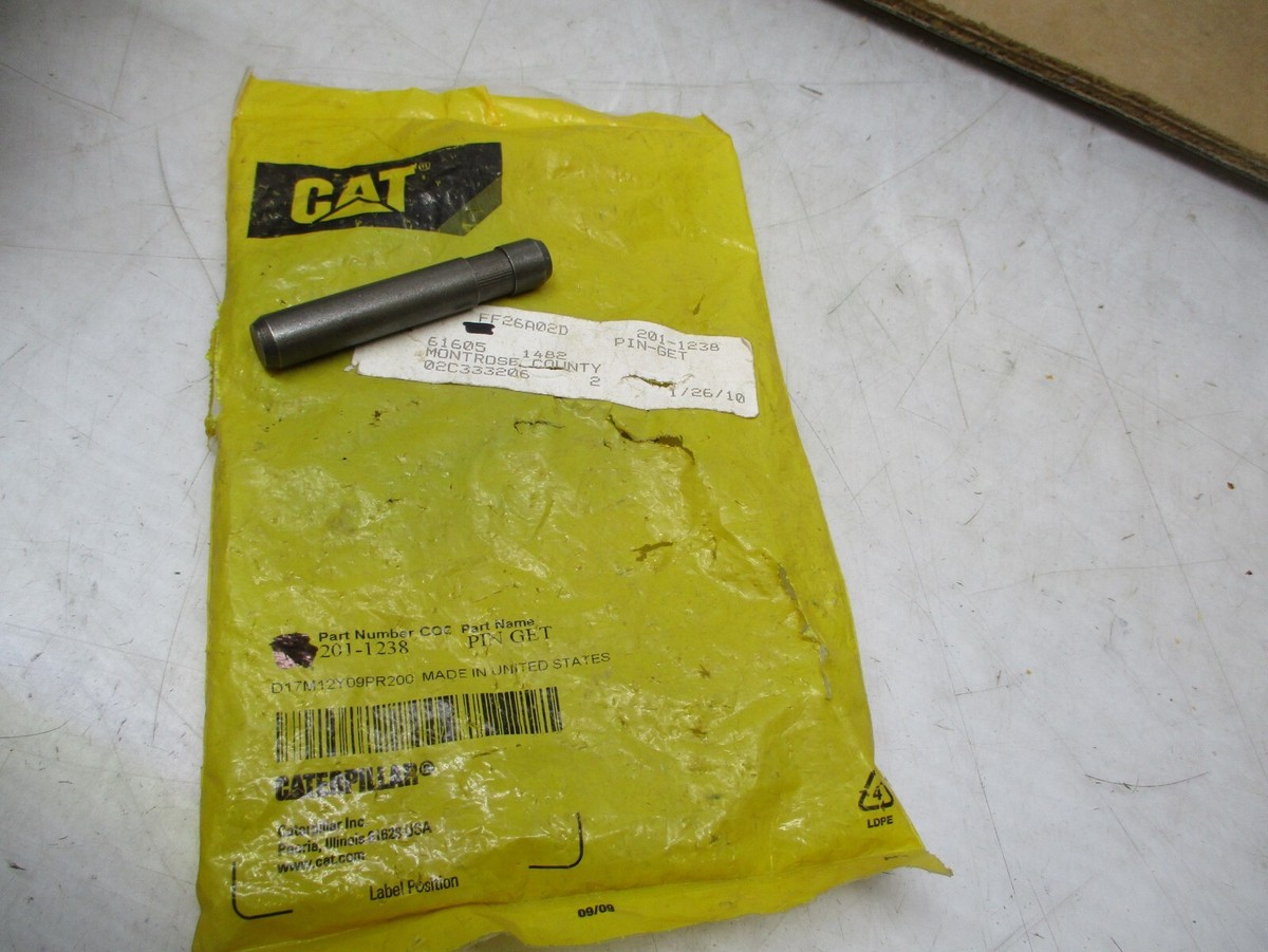 10 Count OEM CAT Caterpillar Get Pins 201-1238 500-0269 for sale
