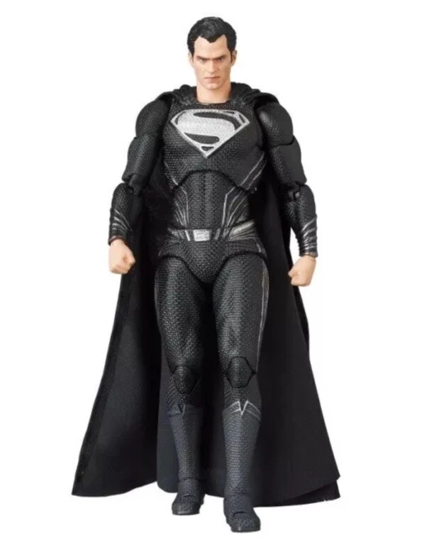FIGURA DE ACCIÓN MEDICOM MAFEX NO 174 DC COMICS LIGA DE LA JUSTICIA SUPERMAN 6" 1/12 Foto 4 de 4