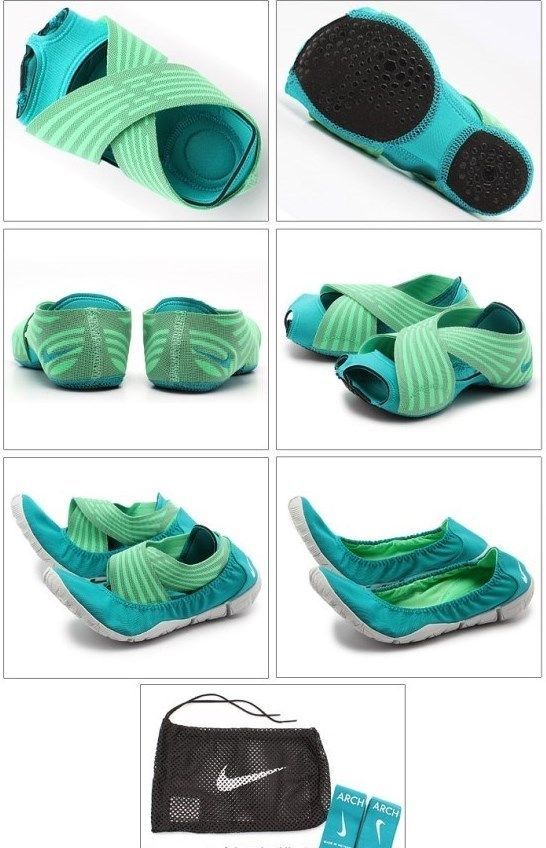 Nike Studio Wrap Pack 2 Women's Footwear System Training Yoga Green 629497 300 Nike Studio Wrap Pack 2 Women's Footwear System Training Yoga Green 629497 300
