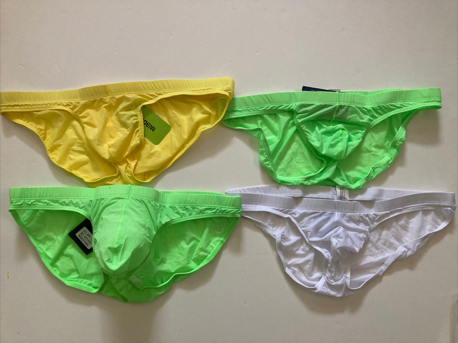 Lot of 4 Mens Bikini brief (US Size L ) Summer Cool Thin Underwear eBay