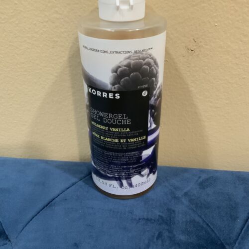 KORRES shower gel douche MULBERY VANILLA new not sealed 13.5oz - Picture 1 of 4