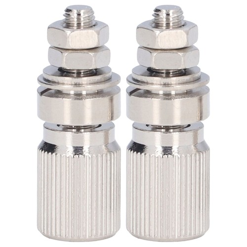 2PCS Binding Post Silver Alloy Contact No Insulation Power Grounding Terminal - Afbeelding 17 van 22