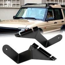 Discovery Led Light Bar Brackets 1 & 2 52'' Curved Mounts Stainless Land Rover