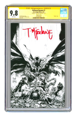 DC/Image Comics BATMAN/SPAWN #1 * CGC 9.8 WHITE Pages