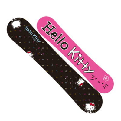 Hello Kitty スノーボード ピンク 140cm Hello Kitty Snowboard 140cm Sanrio BXB Pink Black Hello Kitty
