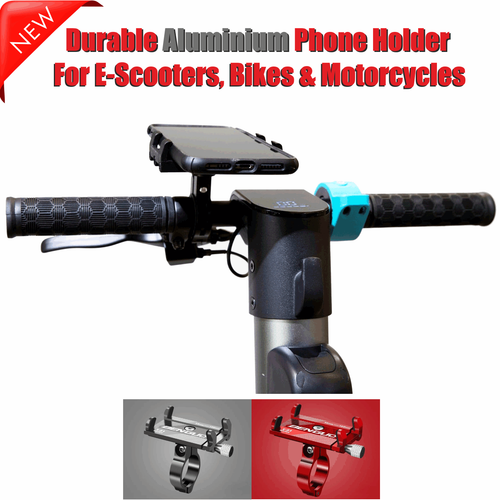 Support de trottinette électrique Xiaomi aluminium guidon pour téléphone portable GPS US - Photo 14 sur 27