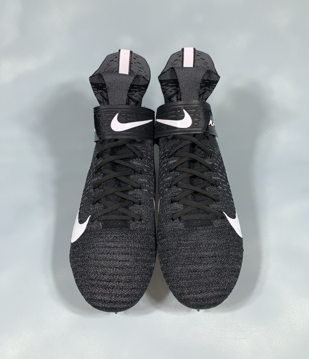 Nike Alpha Menace Elite 2 Flyknit Black Football Cleats  display picture 3