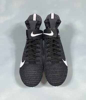 Nike Alpha Menace Elite 2 Flyknit Black Football Cleats  display picture 1