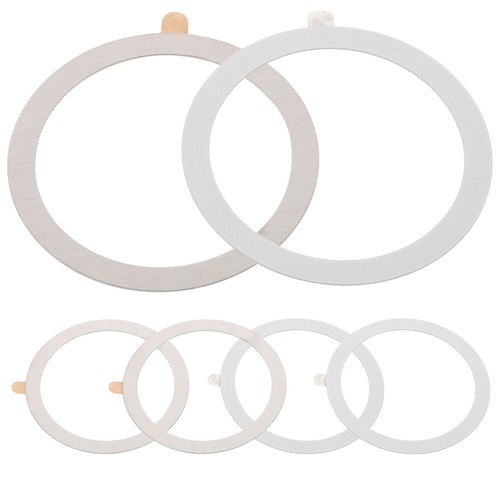 6 Pcs Magnetic Ring Mobile Phone Case Accessories Mount Metal For Connector - 第 8/12 張圖片