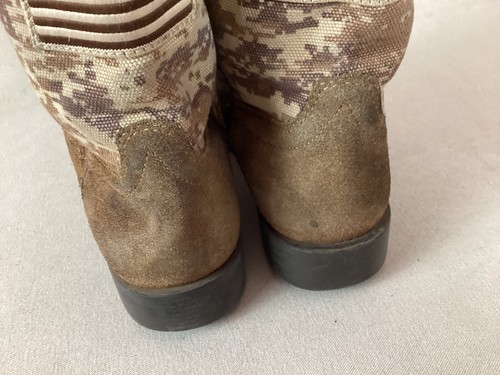 Ariat Cowboy Boots Suede Leather Digi Camo Child’s US Size 2 UK 1 - 第 10/20 張圖片