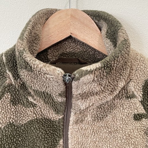 Cabelas Berber Fleece Full Zip Jacket Outfitter Camo Windshear Medium - Picture 6 of 15