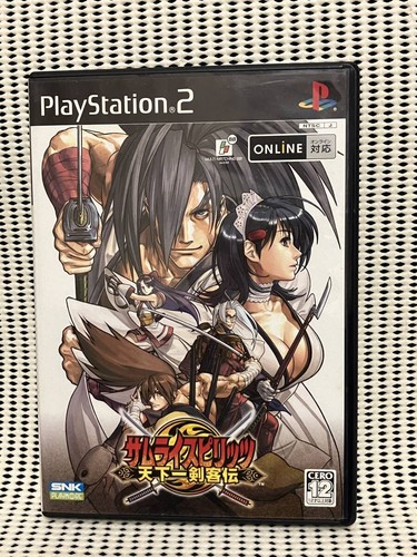 PS2 Samurai Spirits The Tenkaichi Sword And Player Legend Japan 2g