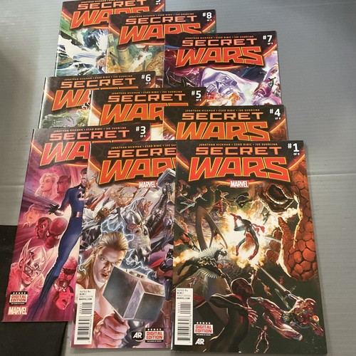 SECRET WARS #1-9 2015 SERIE NEAR MINT UNGELESEN TOLLER KAUF IN HOHER QUALITÄT