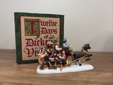 Department 56 12 Days Of Christmas- XII- “Twelve Drummers Drumming” w/ Box