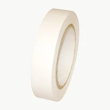 JVCC Premium Colored Vinyl Tape (V-36P): 1 in. x 36 yds. (White)
