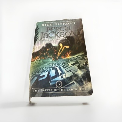Percy Jackson and the Olympians, Book Four: the Battle of the Labyrinth by Rick