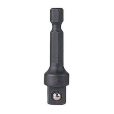 1/4" Hex  x 3/8" Square Adapter withball retainer 1438HA GREY PNEUMATIC 3/8in.