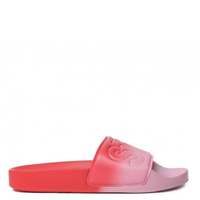 Stella Mccartney Girls Ombre-Effect Rubbe Slides, Brand Size 29 (12 Kids)