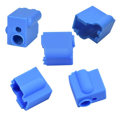 5-Pack Volcano Hotend Block Silicone Sock Cover 300C High Temperature Compatible