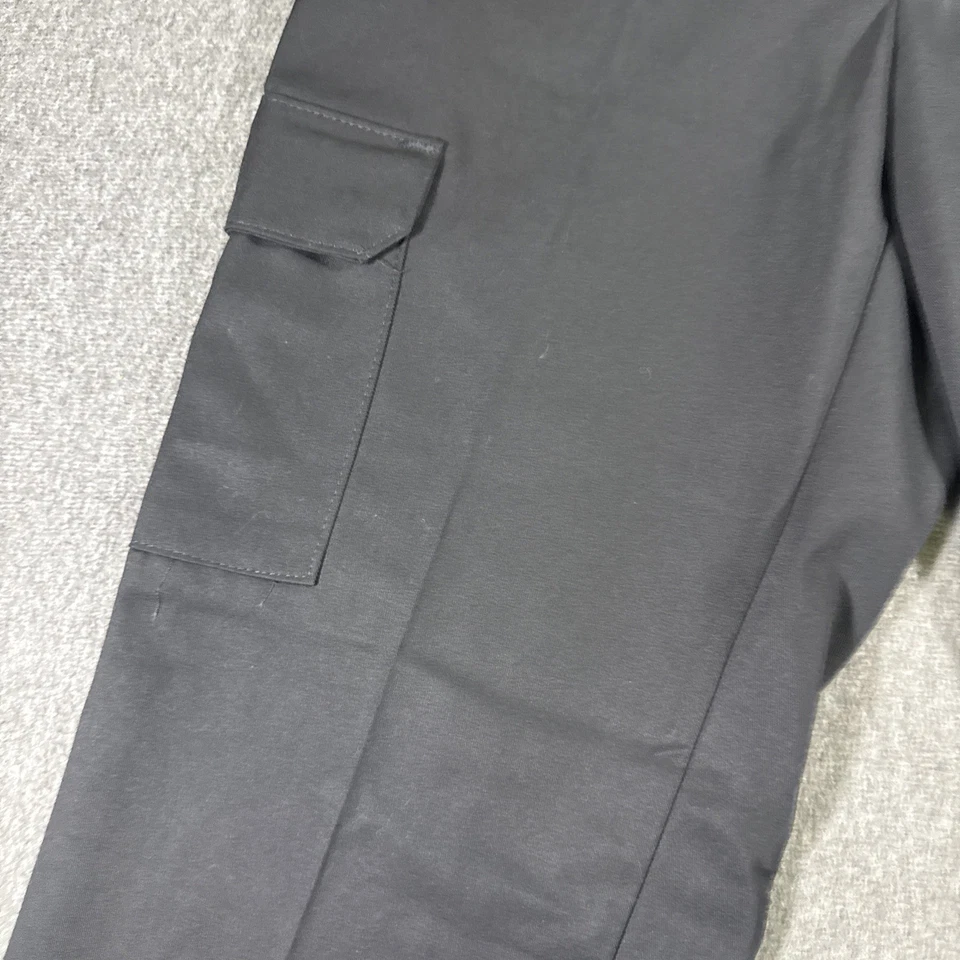 Pantalones cargo Red Kap para hombre 34x30 ropa de trabajo mecánico fontanero utilitario negros Foto 4 de 4