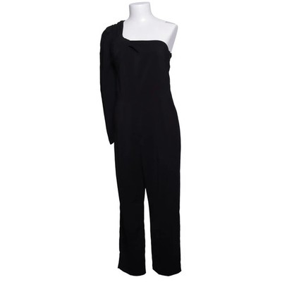 H&M, Jumpsuit, Größe: 40, Schwarz, Elasthan/Polyester, Einfarbig, Damen #mri