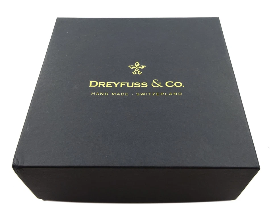 Reloj de cuarzo suizo dorado Dreyfuss & Co para dama esfera plateada DLB00053/01 Foto 2 de 4