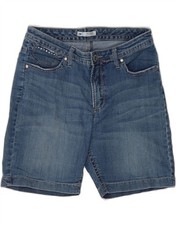 LEE Womens Mid Rise Denim Shorts W32 Large Blue NR09
