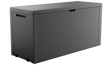 Keter Emily 277L Outdoor Garden Storage Box - Grey