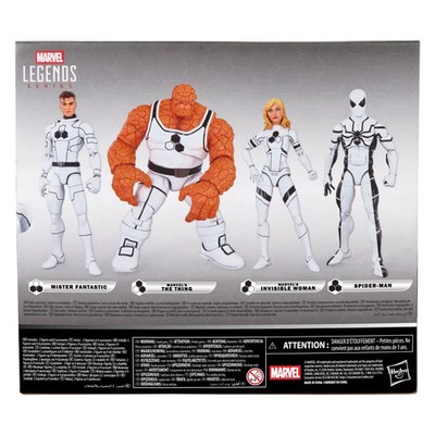 Set of 4 Marvel Legends Future Foundation. 6'' Action Figures by Hasbro