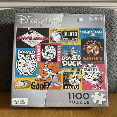 Trefl Disney 100 Puzzle Cartoon Figuren 1100 Teile Neu & Versiegelt 68x48cm
